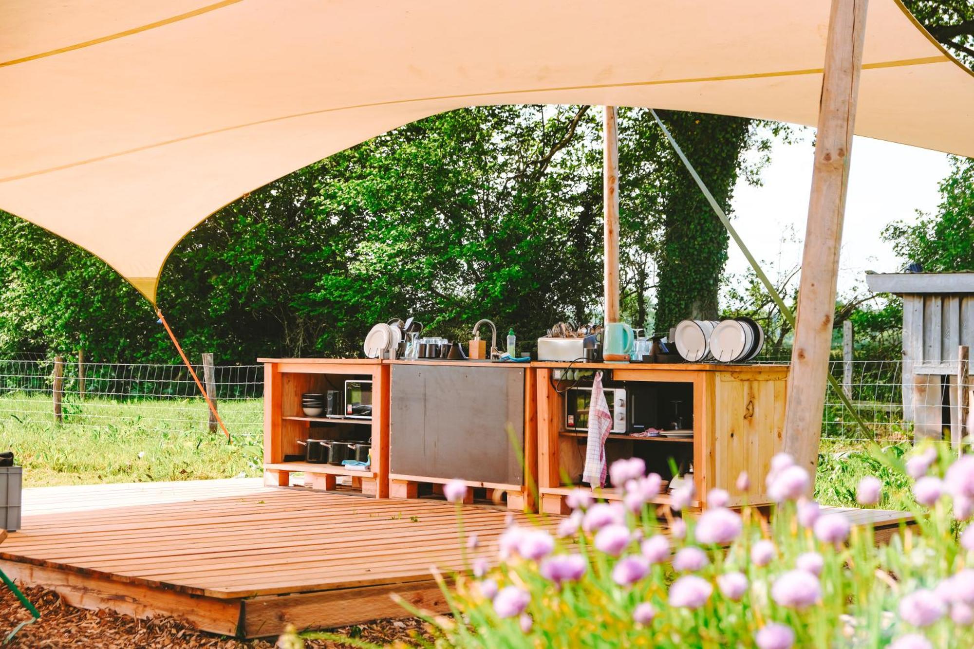 Hotel Domo Camp - Nature Glamping Hof Viehbrook Rendswuhren Exteriér fotografie